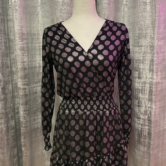 MICHAEL Michael Kors Dresses & Skirts - Michael Kors, black and silver dress size extra small